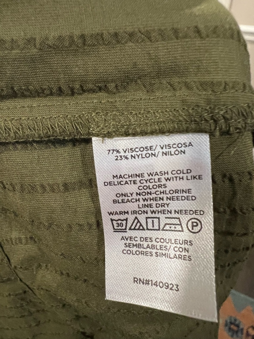 NWT LOFT Olive One-Shoulder Ruffle Top - Picture 5 of 6